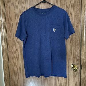 Blue Carhartt loose fit pocket tshirt